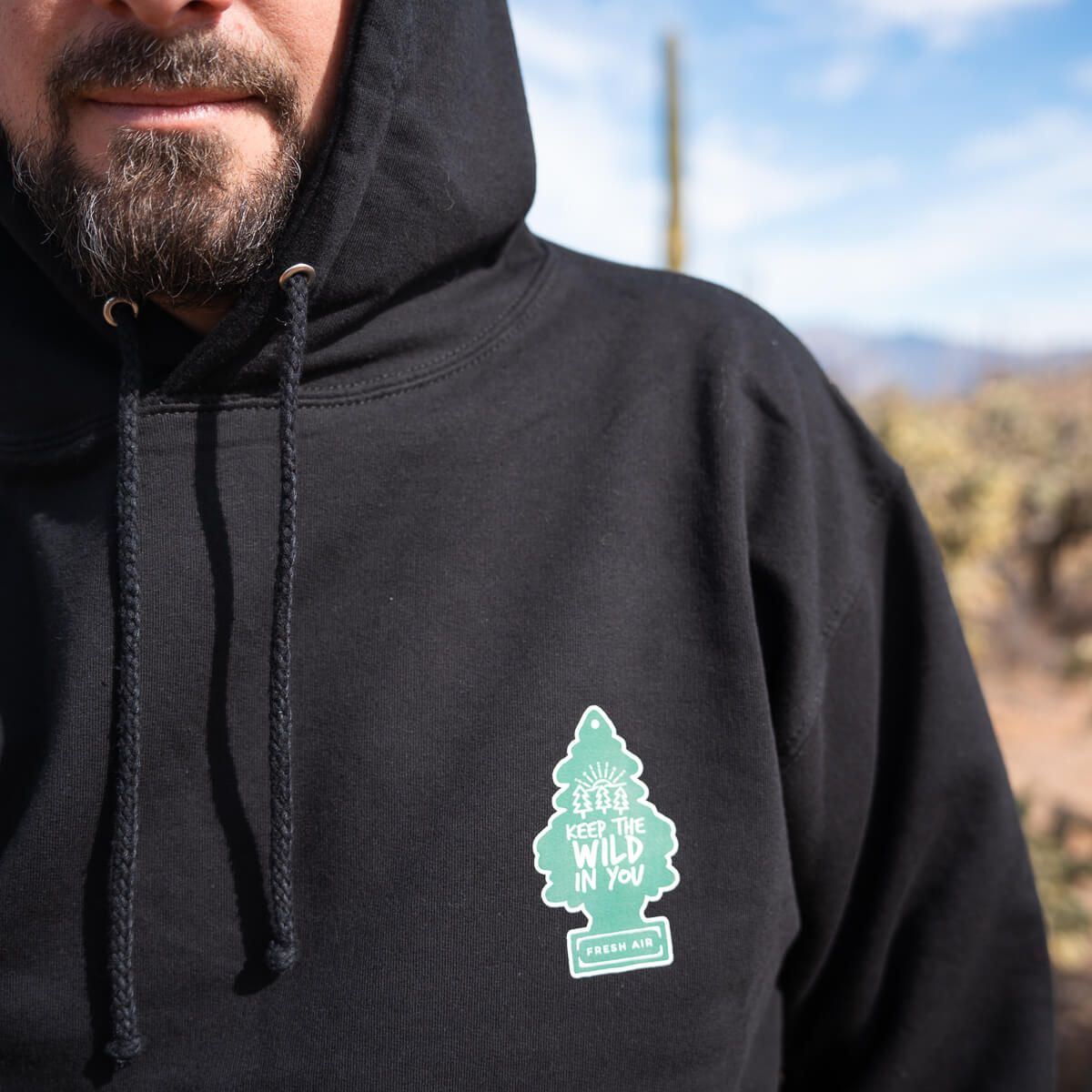 Fresh Air - Bluza Kaptur | Czarny [Unisex]