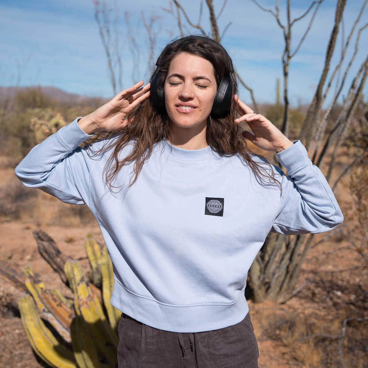 Podomka - Bluza Crop | Lawendowy [Damska]