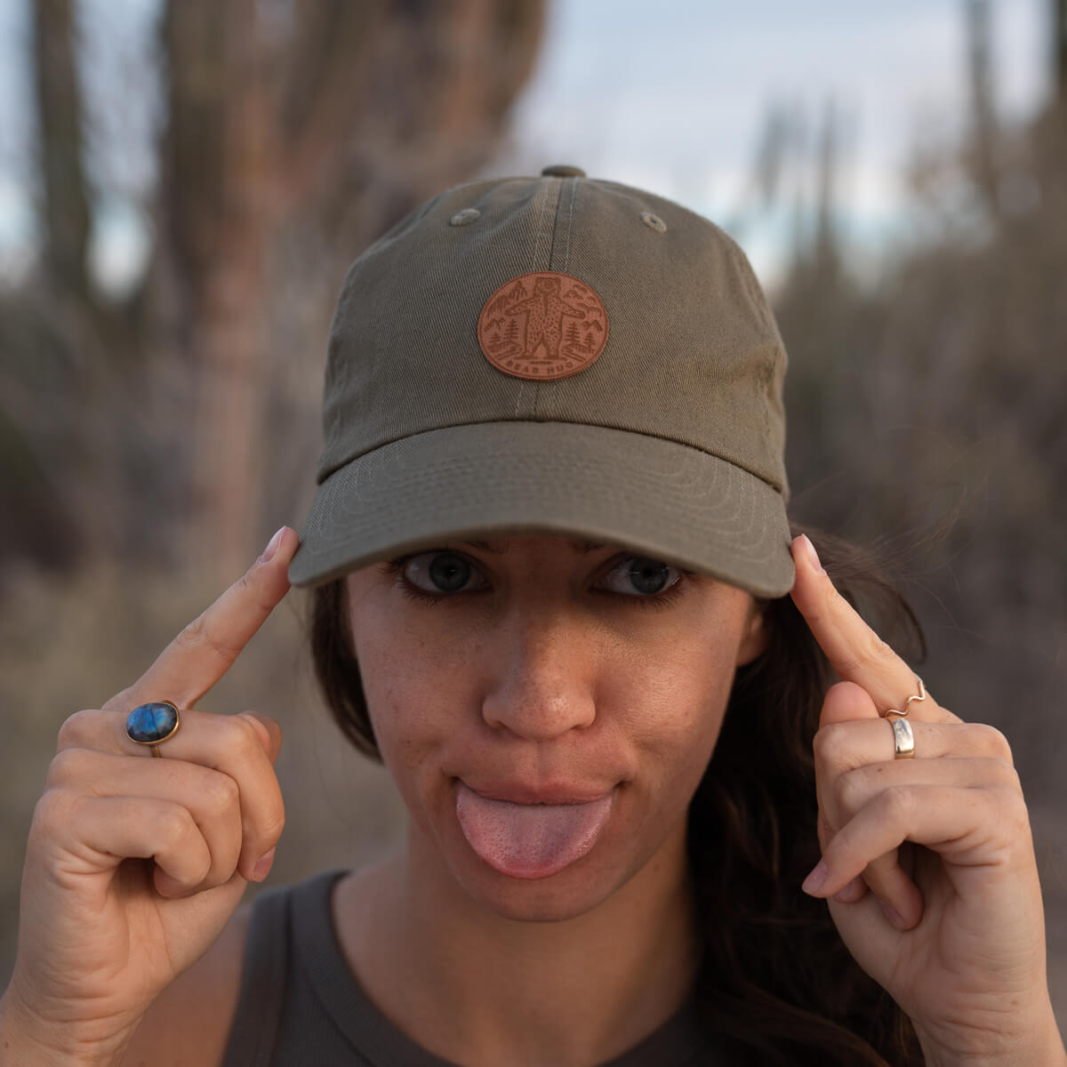 Bear Hug - Czapka | Oliwka [Dad Hat]
