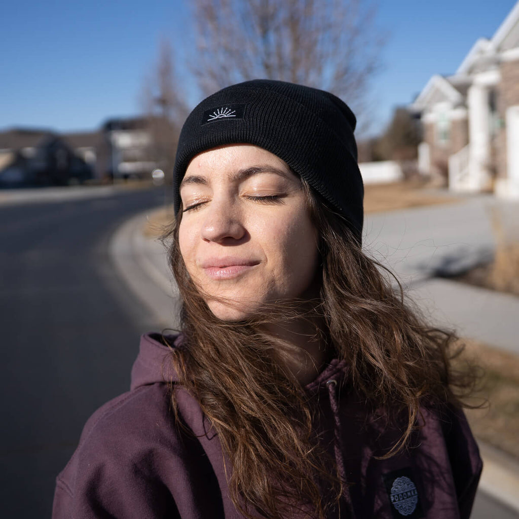 <b>Spod Lady - Czapka Zimowa</b> <br>  Czarny [Unisex]