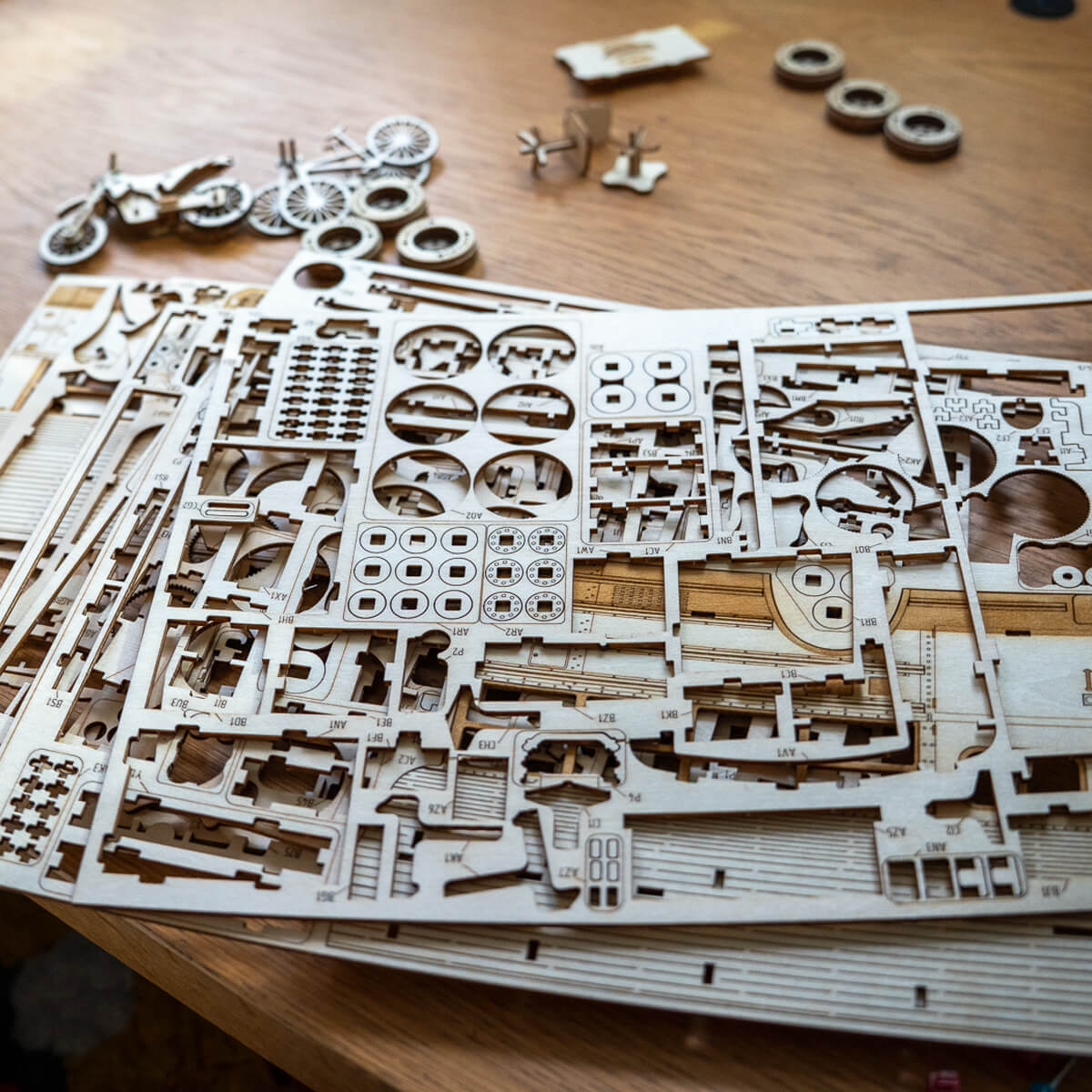 Autobus - Model | Drewniane Puzzle 3D