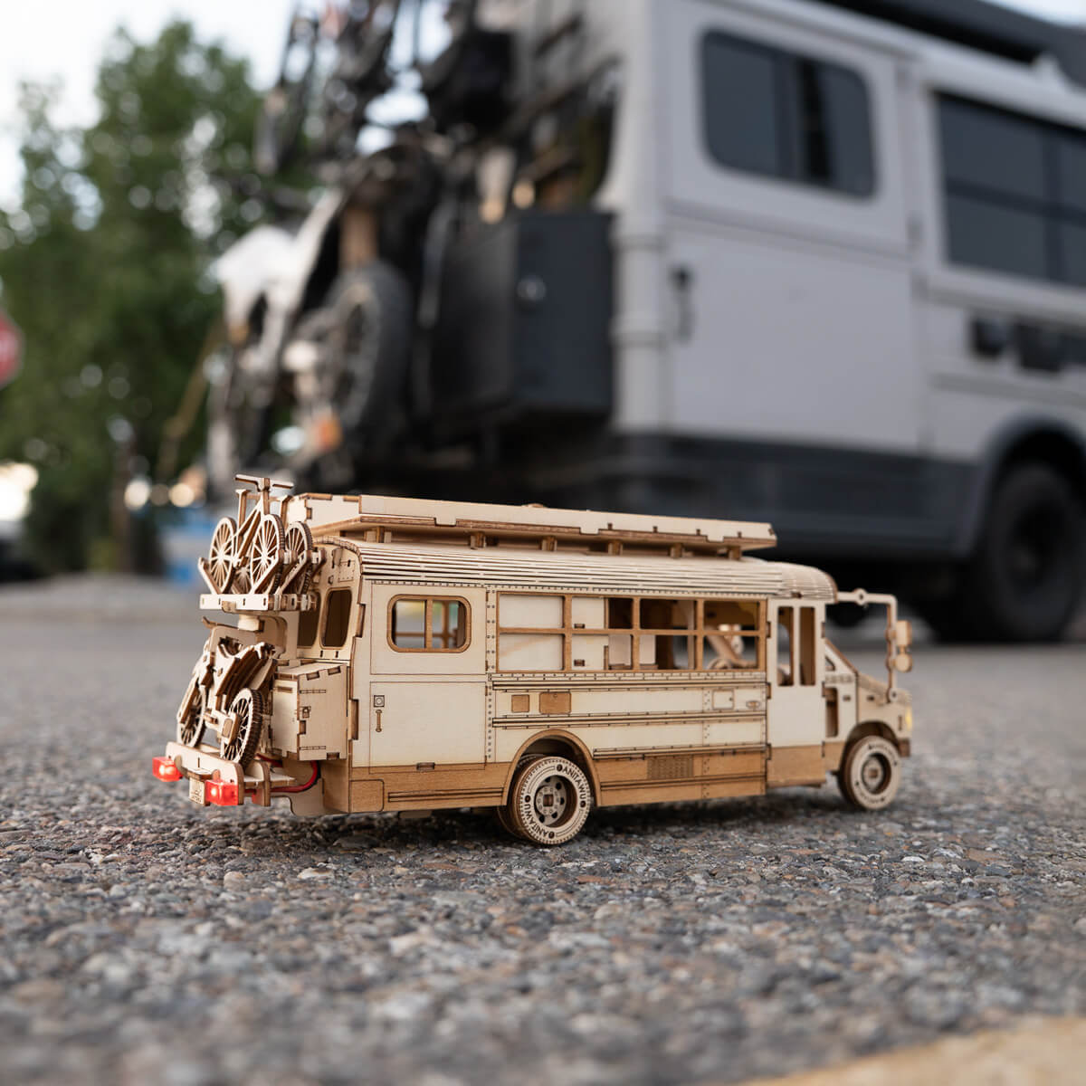 Autobus - Model | Drewniane Puzzle 3D