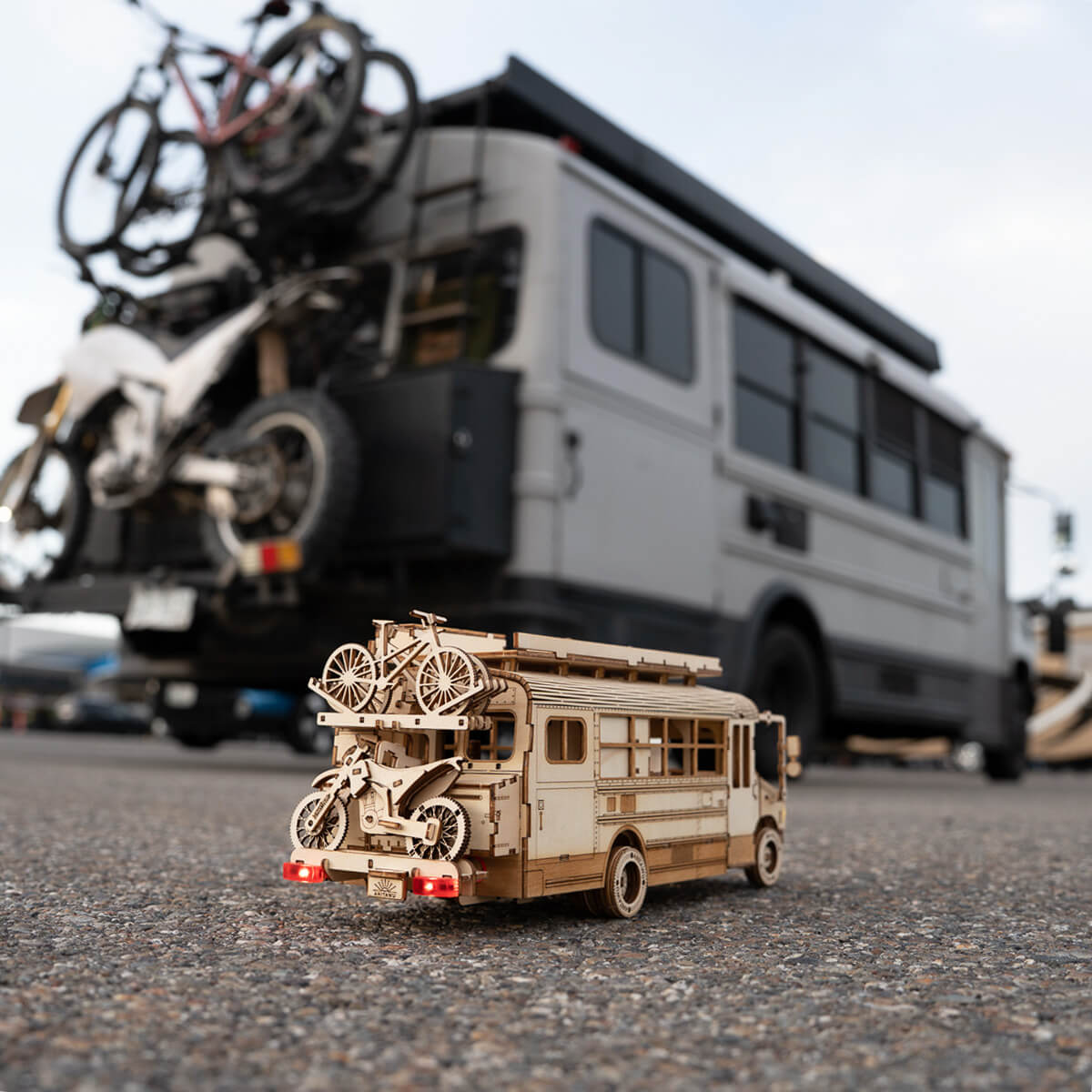 Autobus - Model | Drewniane Puzzle 3D