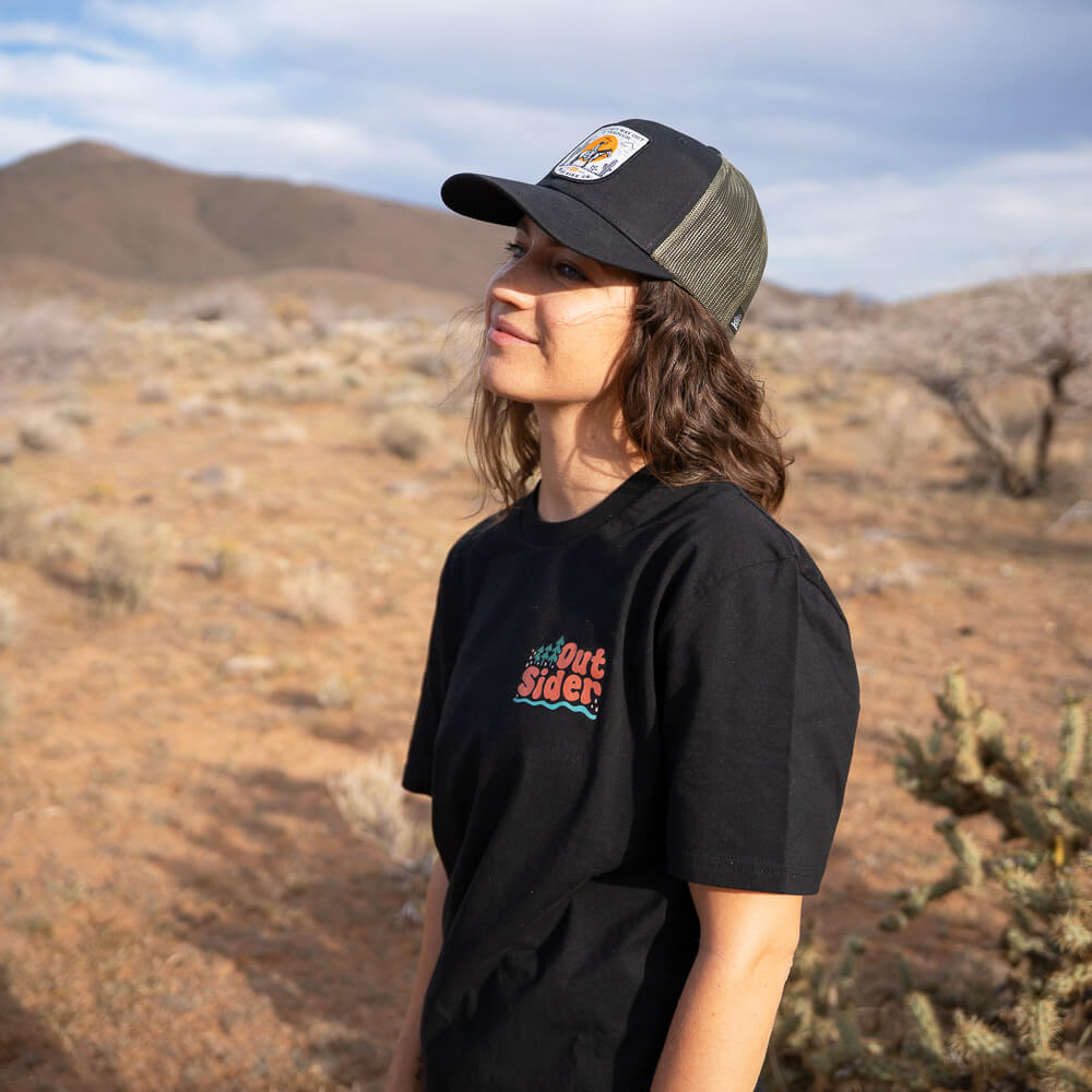 The Only Way - Czapka | Black/Green [Trucker]