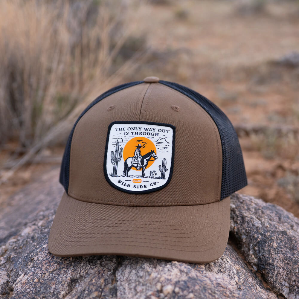 The Only Way - Czapka |  Brown [Trucker]