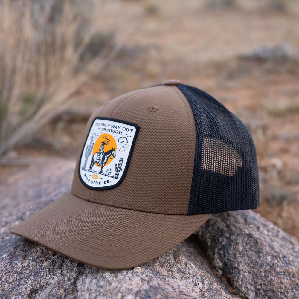 The Only Way - Czapka |  Brown [Trucker]
