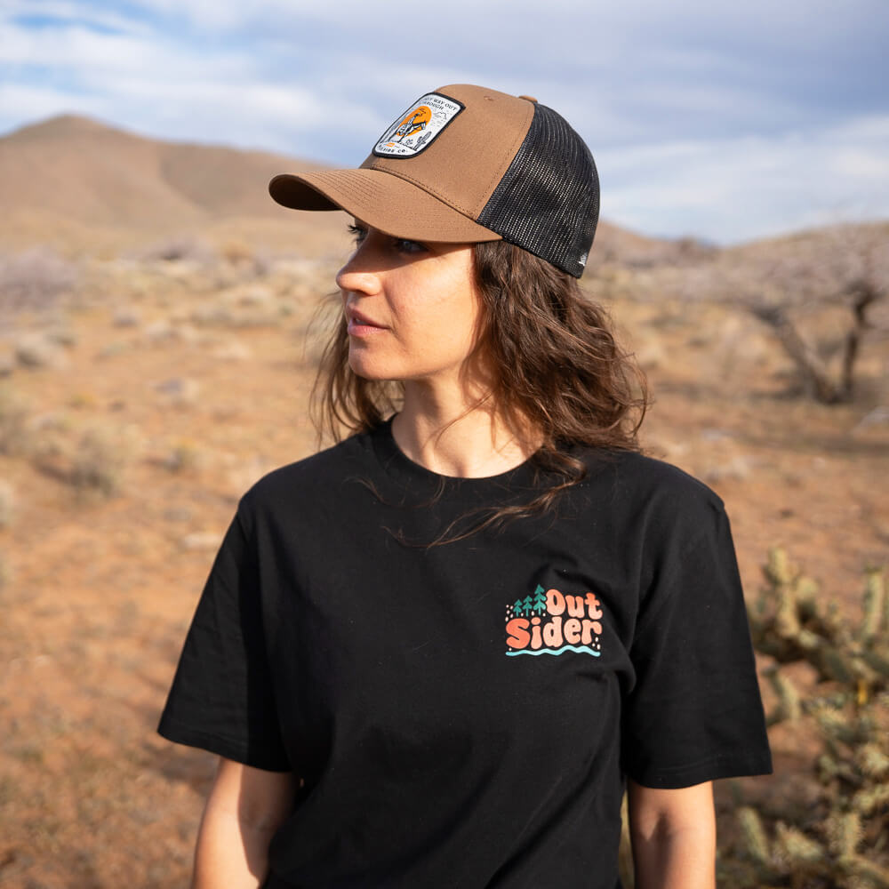 The Only Way - Czapka |  Brown [Trucker]