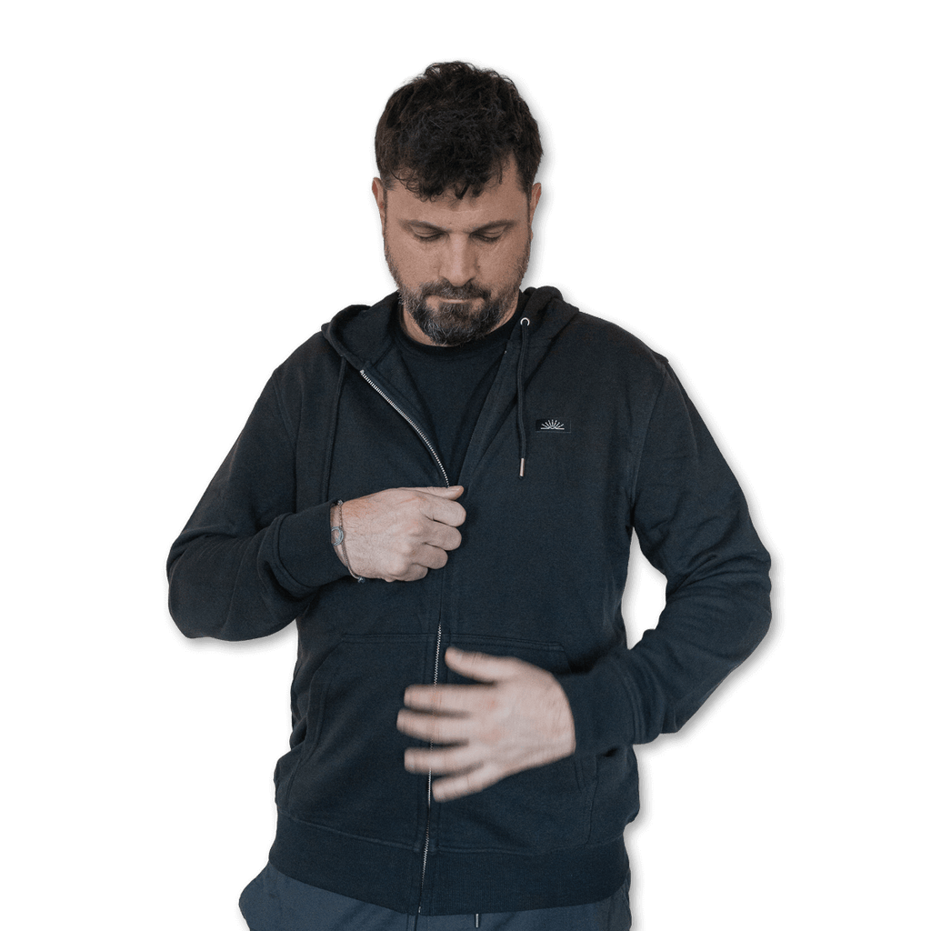 <b>Spod Lady - Bluza na zamek</b> <br>  Czarny [Unisex]