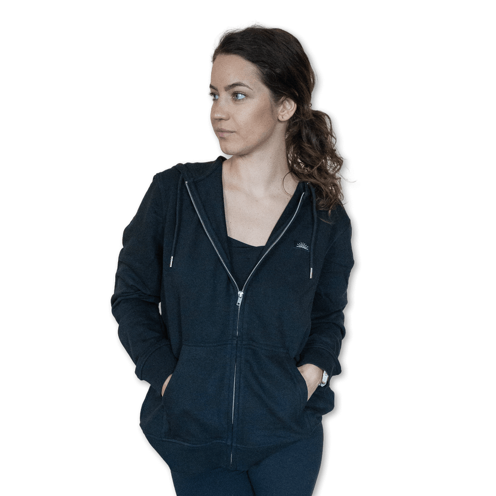 <b>Spod Lady - Bluza na zamek</b> <br>  Czarny [Unisex]