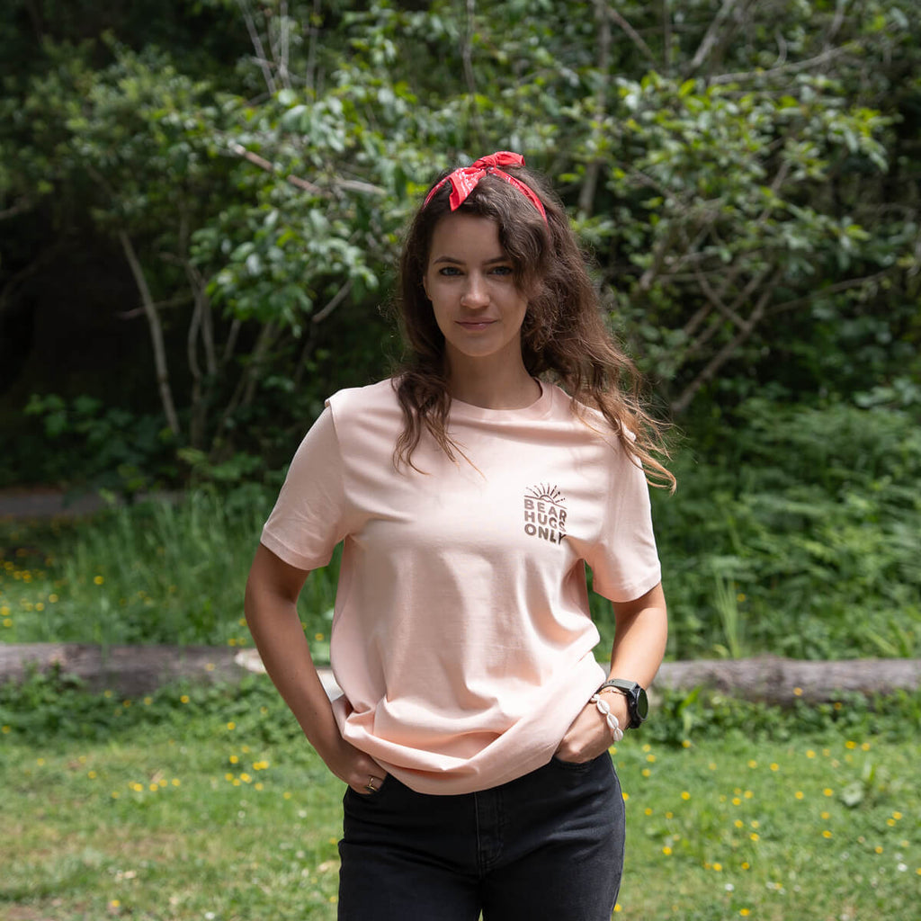 <b>Bear Hugs - Koszulka</b> <br>  Łosoś [Unisex]