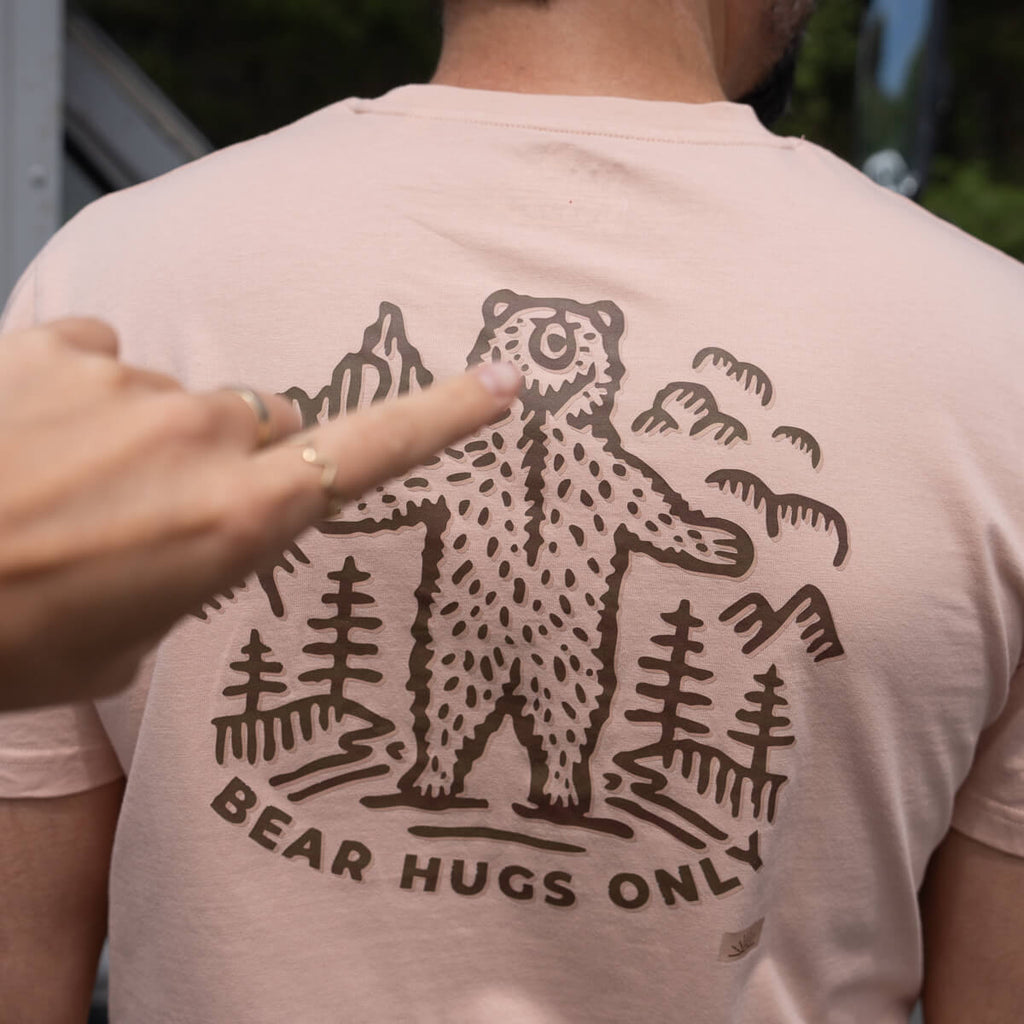 <b>Bear Hugs - Koszulka</b> <br>  Łosoś [Unisex]