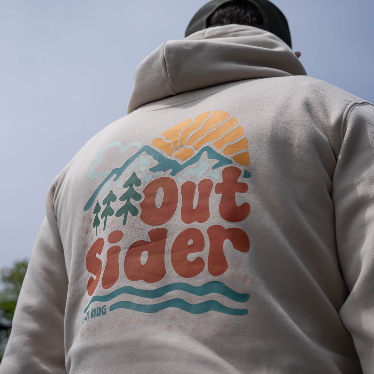 Outsider - Bluza z kapturem | Pustynia [Unisex]