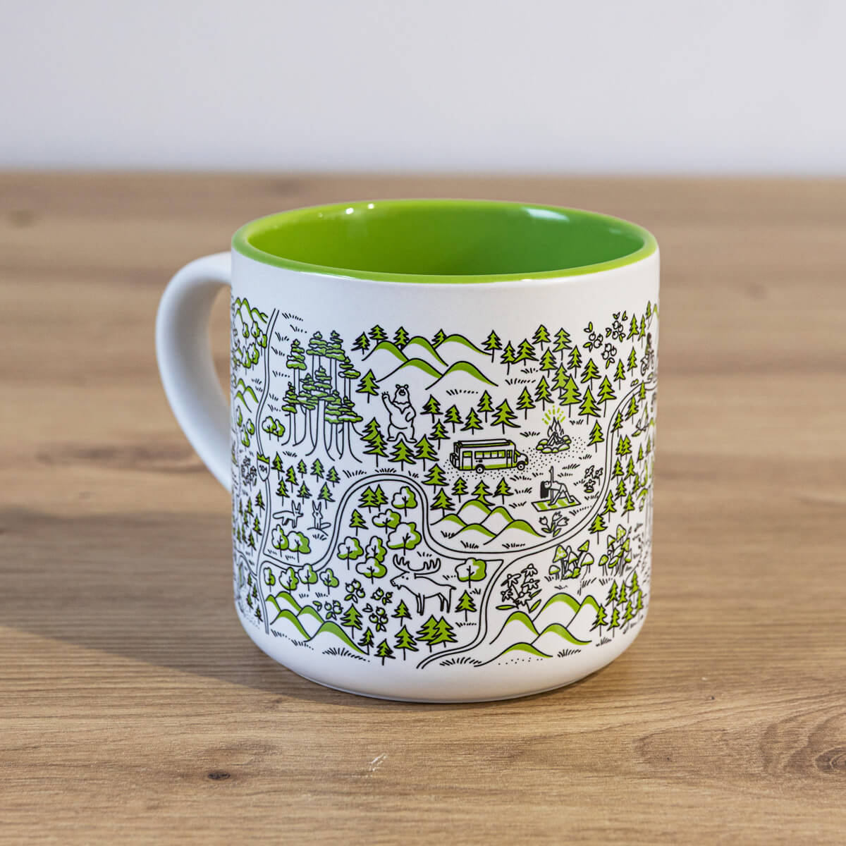 Do Lasu | Kubek Ceramiczny