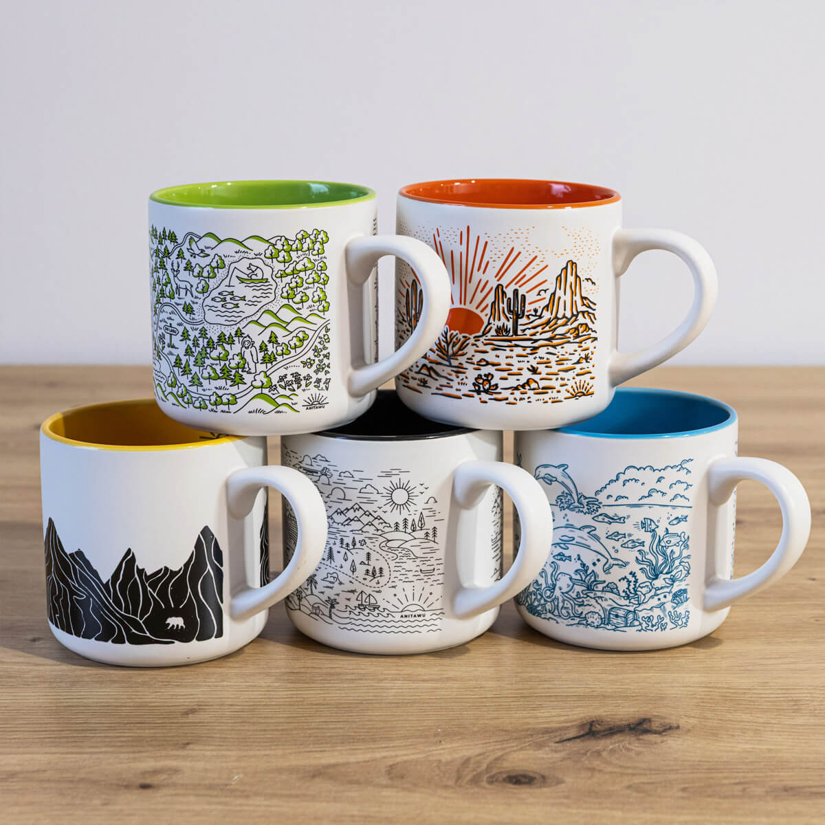 Do Lasu | Kubek Ceramiczny