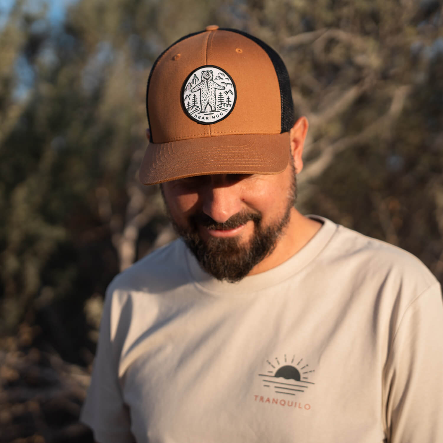 Bear Hug - Czapka | Carmel [Trucker]