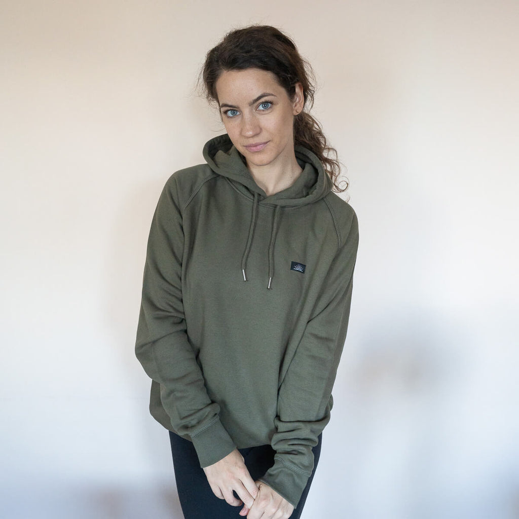 <b>Spod Lady - Bluza z katurem</b> <br> Khaki [Unisex]